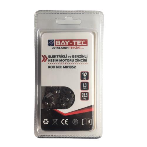 Bay-Tec MK1852 Elektrikli ve Benzinli Kesim Motoru Zinciri 28.5 Bay-Tec MK1852 Elektrikli ve Benzinli Kesim Motoru Zinciri 28.5