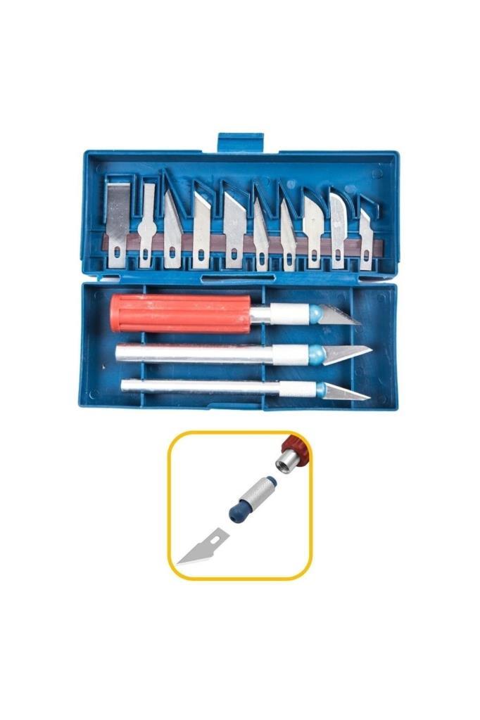 BN5 Hobi Gravür Ahşap Oyma Şekil Verme Maket Bıçak Neşter Seti BN5 Hobi Gravür Ahşap Oyma Şekil Verme Maket Bıçak Neşter Seti