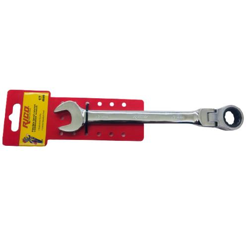 Rico RC1029 Cırcırlı Mafsallı Kontra Kombine Anahtarı 17Mm Rico RC1029 Cırcırlı Mafsallı Kontra Kombine Anahtarı 17Mm