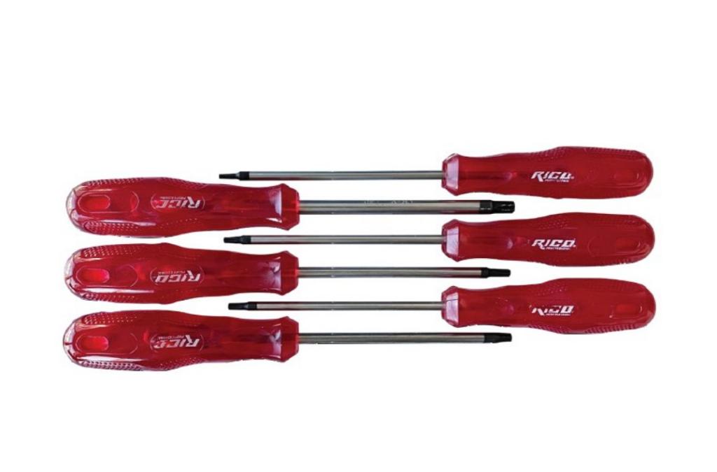 Rico Torx Tornavida Seti 6Parça 003-RT2522 Rico Torx Tornavida Seti 6Parça 003-RT2522